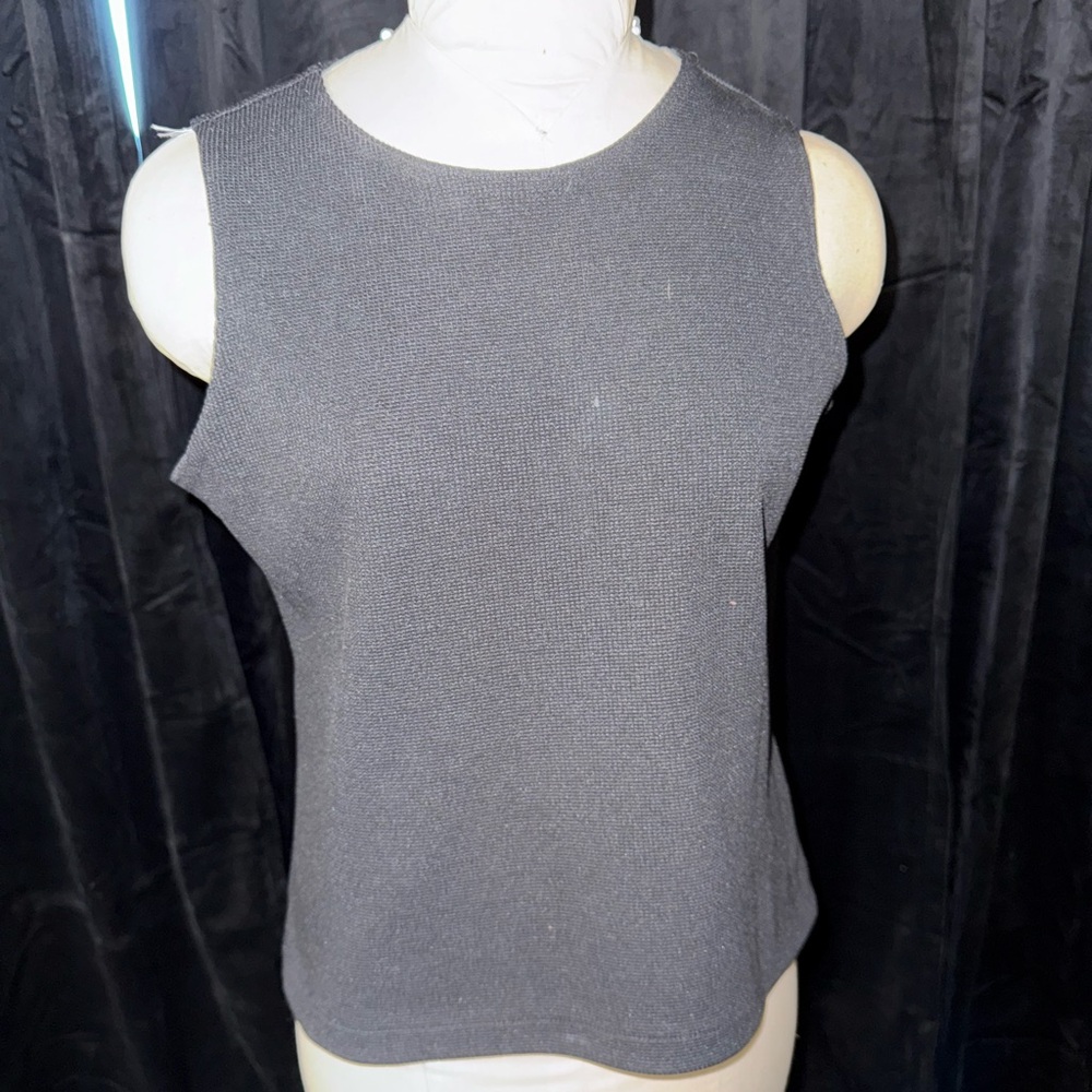 Cabo Black Sleeveless Top